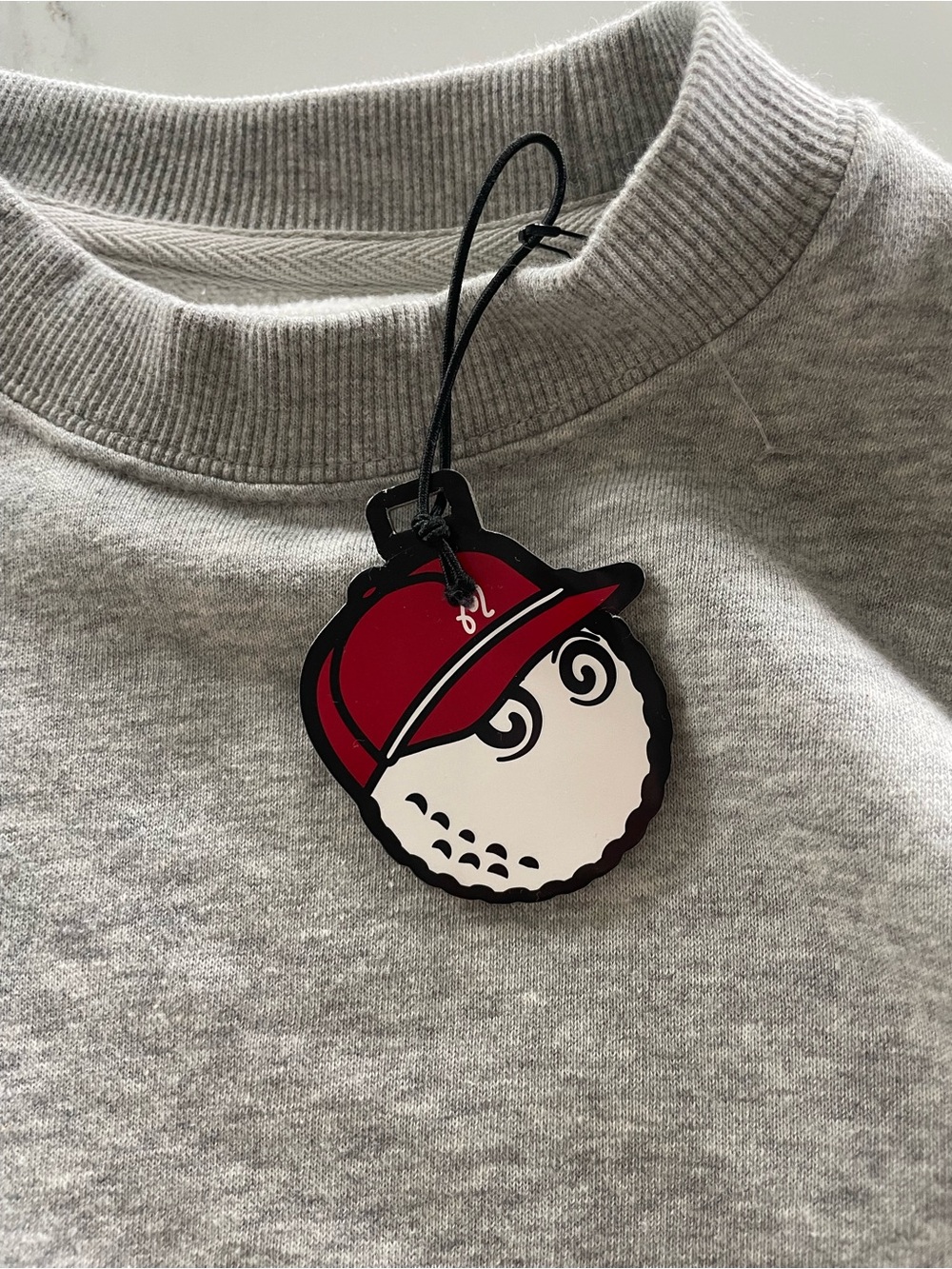 Malbon x Budweiser Crewneck Sweatshirt in Heather Grey - Picture 10 of 11